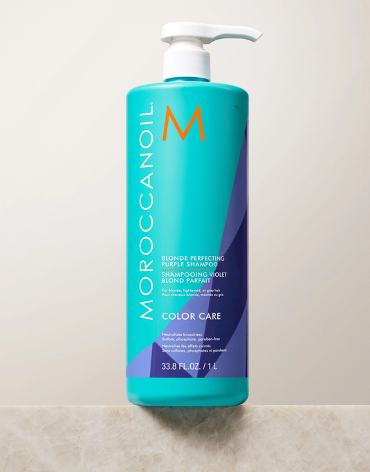 Moroccanoil Blonde Perfecting Purple Shampoo